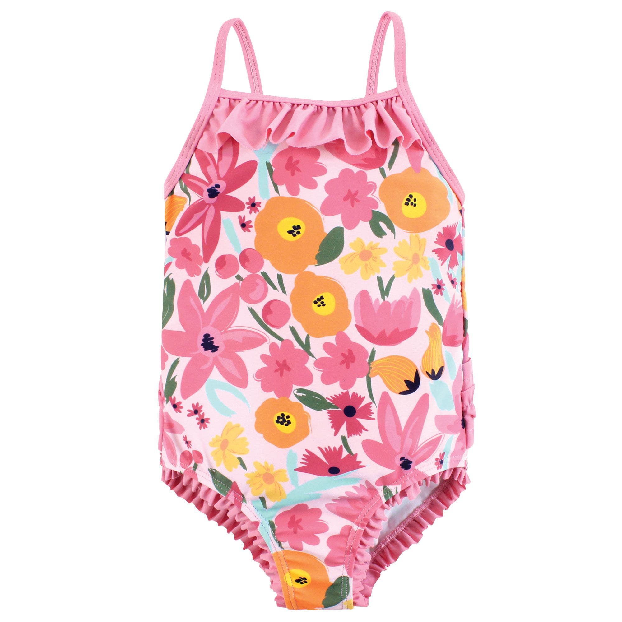 Pink Orange Floral
