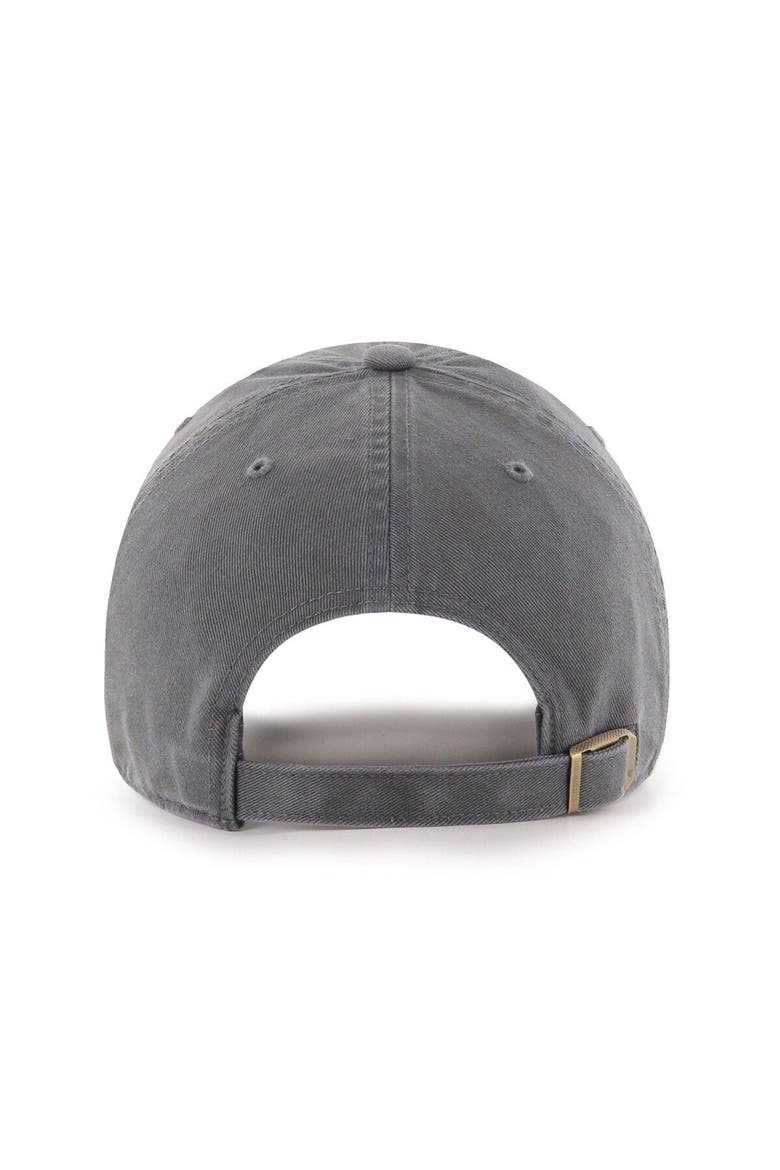 Men's '47 Charcoal Dallas Cowboys Retro Joe II Clean Up Adjustable Hat, Alternate, color, Charcoal
