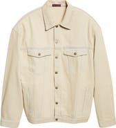 LU'U DAN Oversize Cotton Denim Jean Jacket