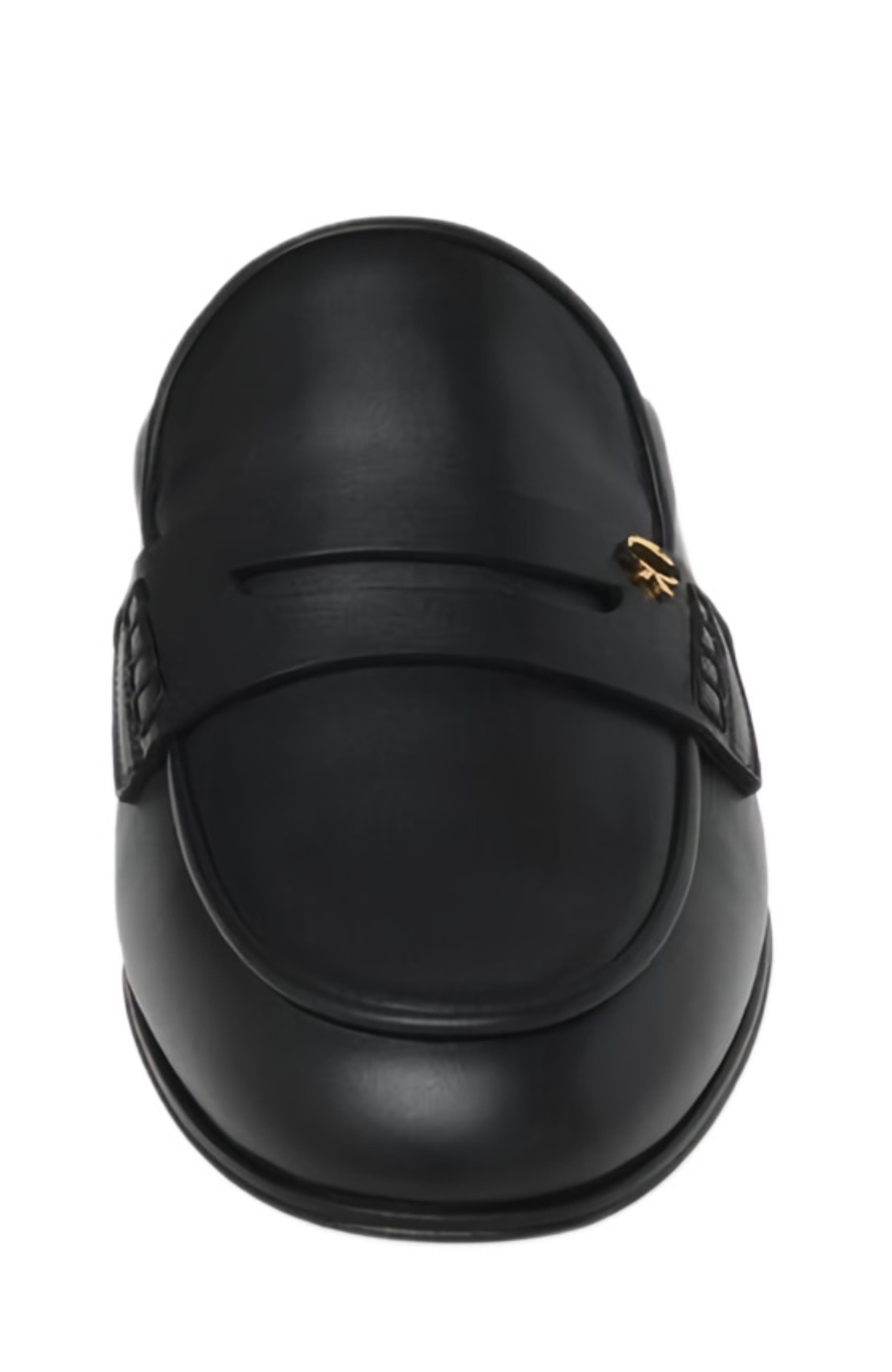 Florio Mules, Alternate, color, BLACK CALF