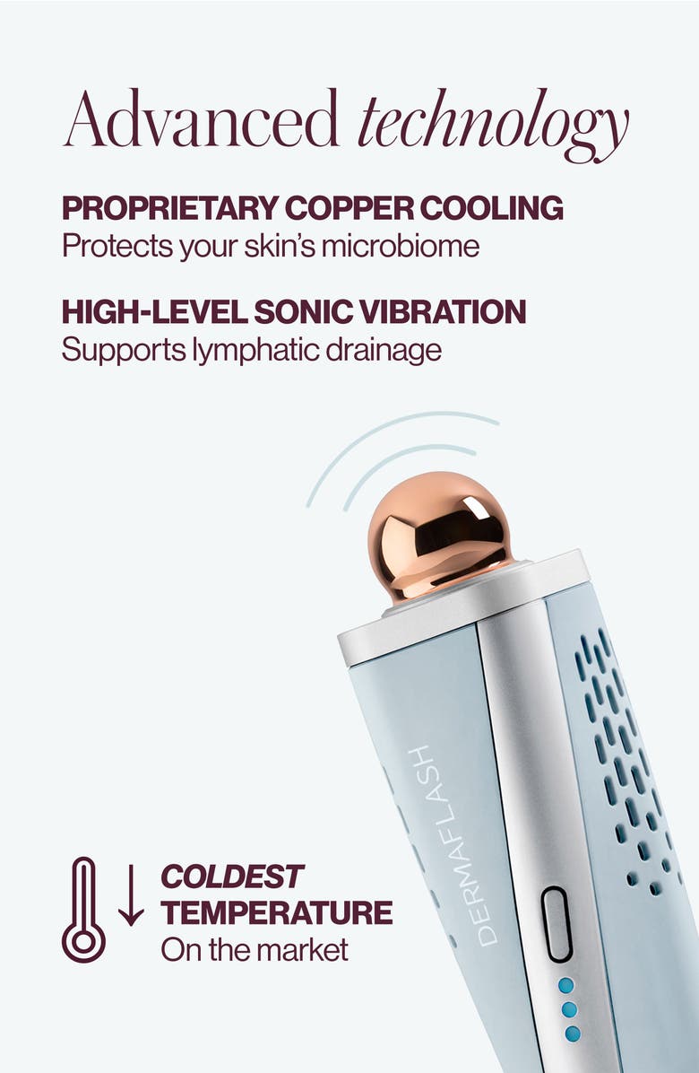 DERMAFLASH <sup>®</sup> Cool Sonic Depuffing Tool, Alternate, color, 