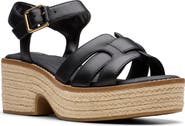 Clarks® Coledale Strap Platform Sandal