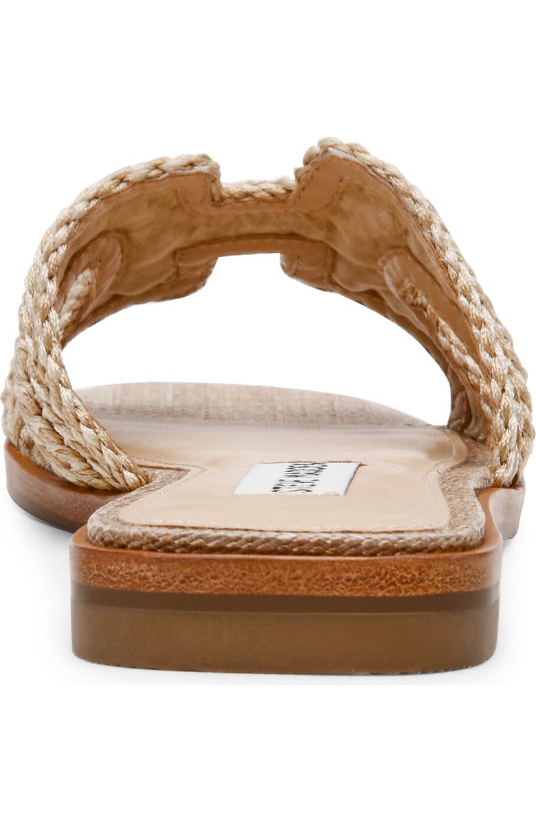 Steve Madden Hadyn Woven Strap Slide Sandal, Alternate, color, Raffia
