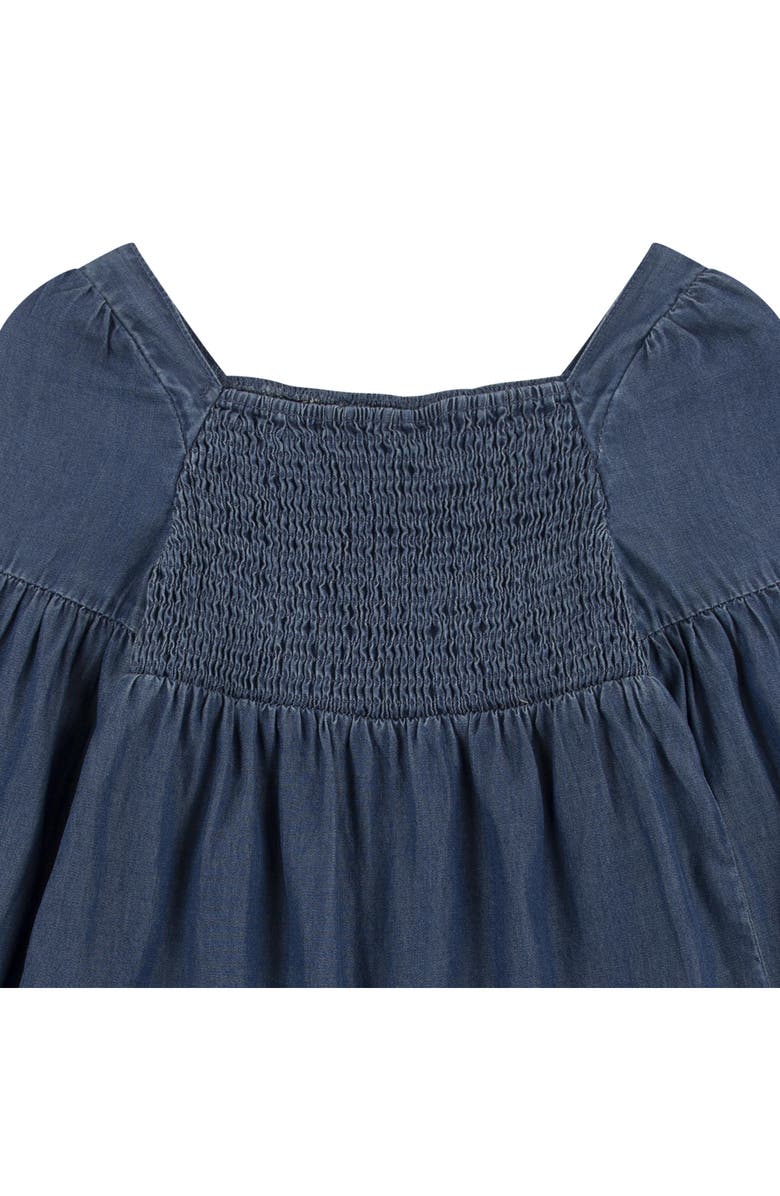 Levi's<sup>®</sup> Kids' Smocked Long Sleeve Tiered Dress, Alternate, color,