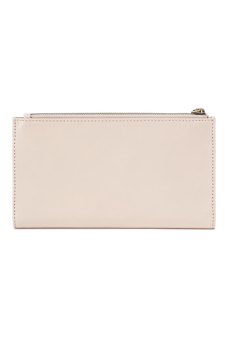 Large Jill Leather Bifold Wallet, Alternate, color, PALE FLAX