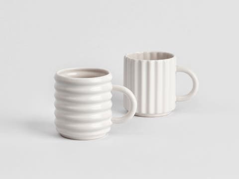 Ripple Mugs - Set of 2