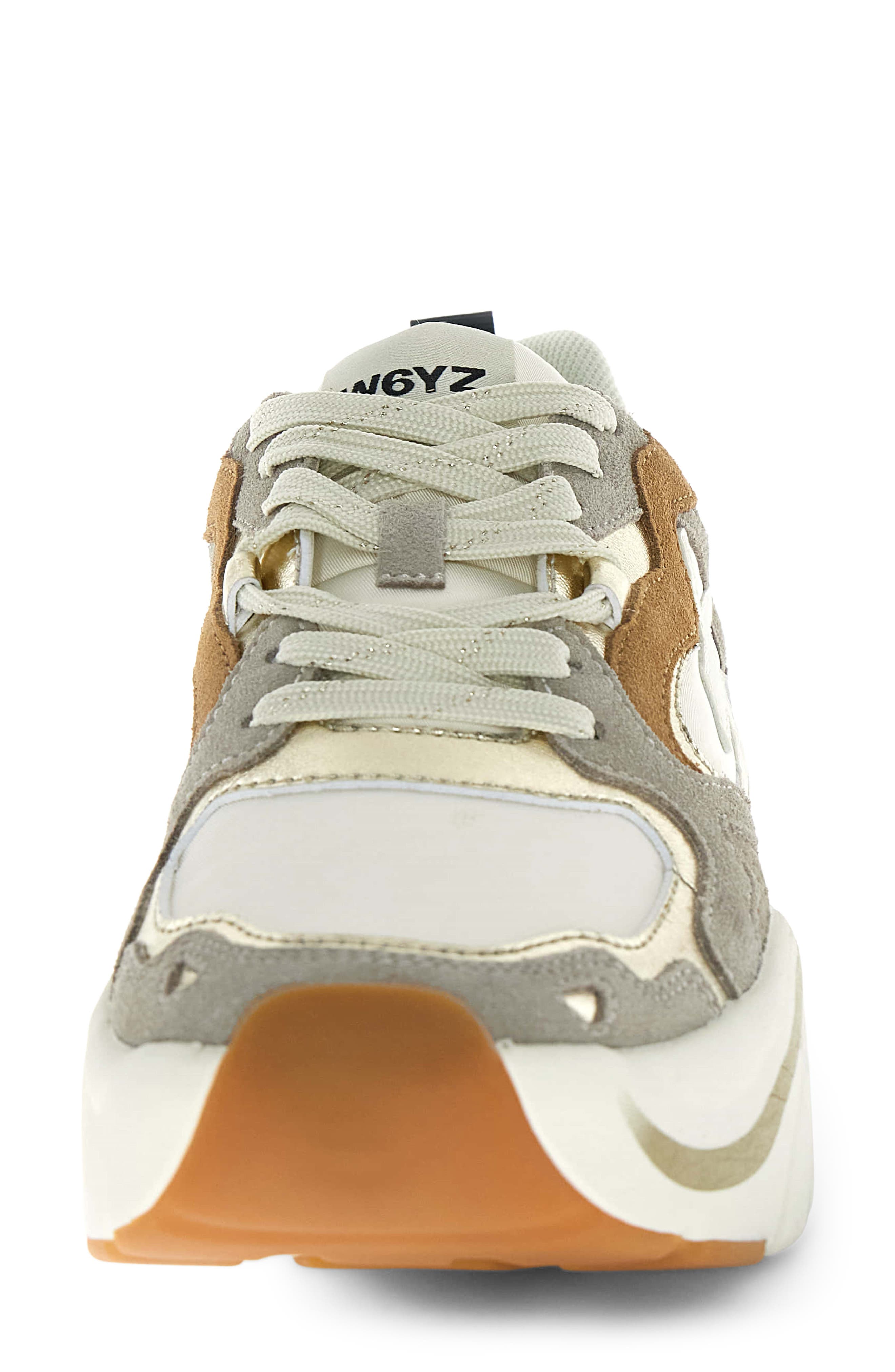 Mia Sneaker, Alternate, color, BEIGE/KHAKI