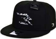 3BRAND BY RUSSELL WILSON Men's 3BRAND by Russell Wilson Black/Camo Fashion Fitted Hat
