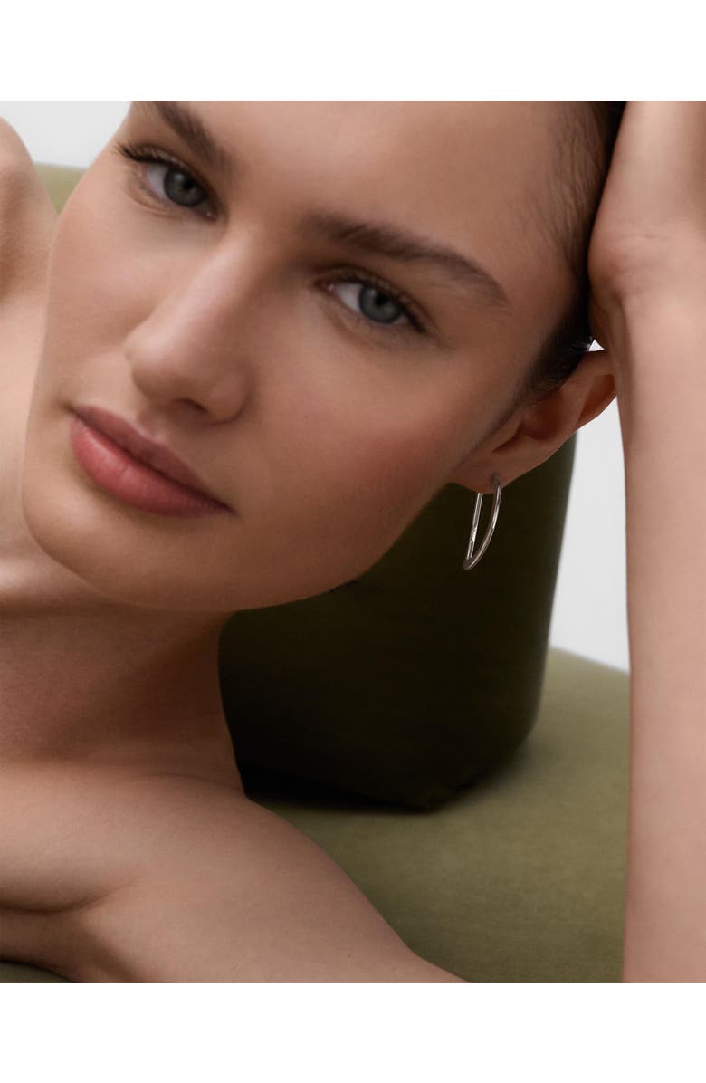 PDPAOLA Vento Hoops, Alternate, color, Silver