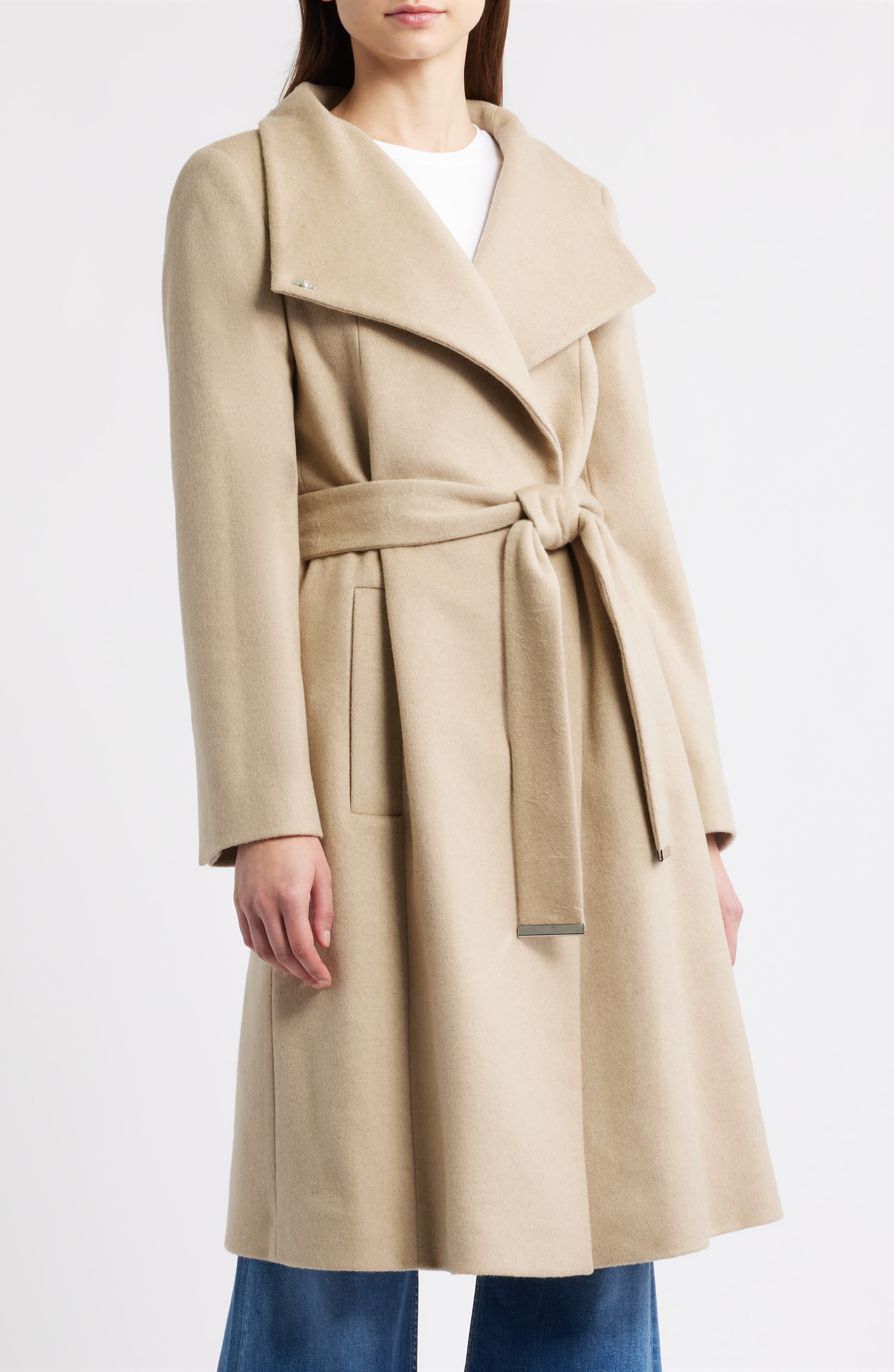 Wool & Cashmere Belted Coat - image 3