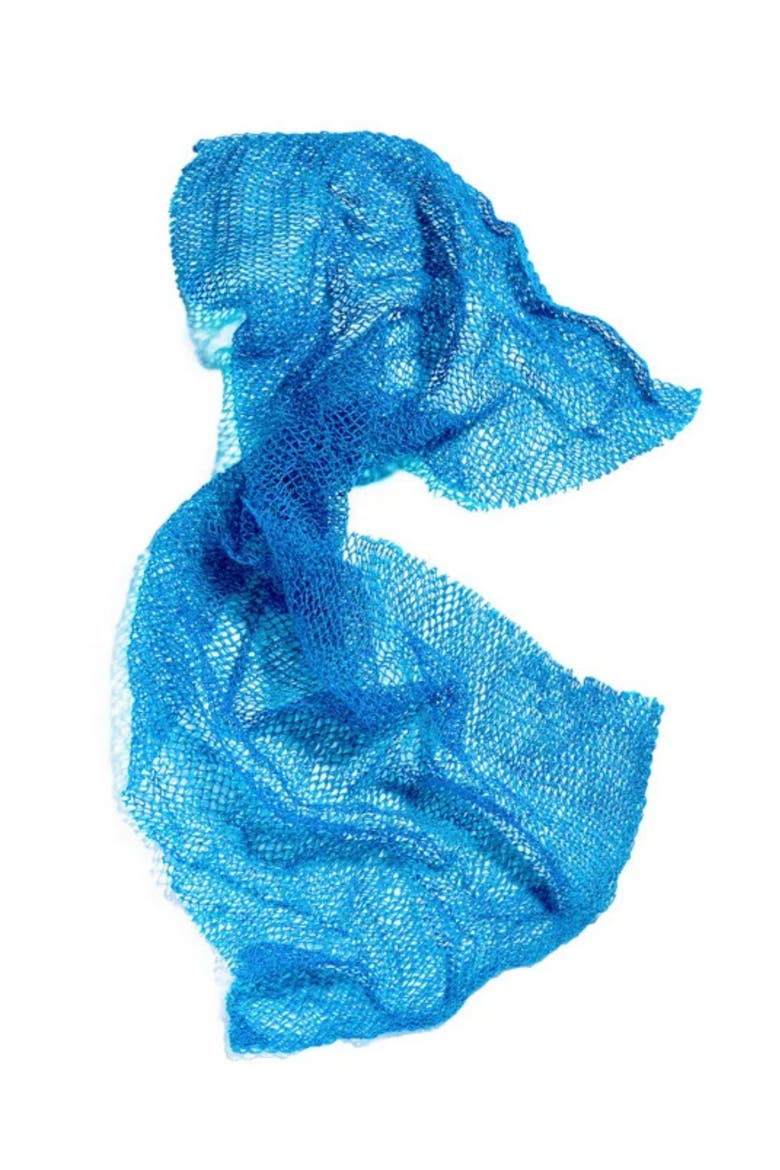 Out of the Blue Mesh Body Exfoliator, Alternate, color, Out of the Blue - Blue