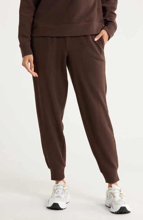 APANA Eden Ottoman Ribbed Joggers