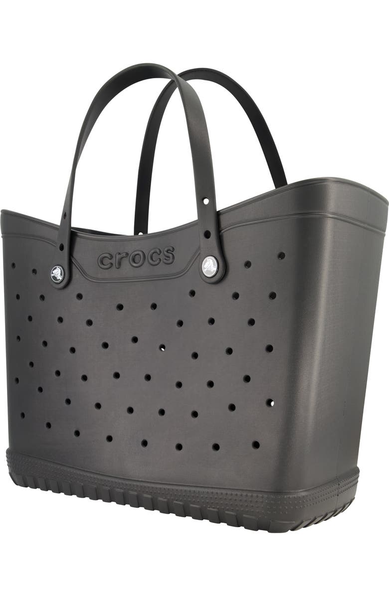 CROCS Large Classic Tote, Alternate, color, Black