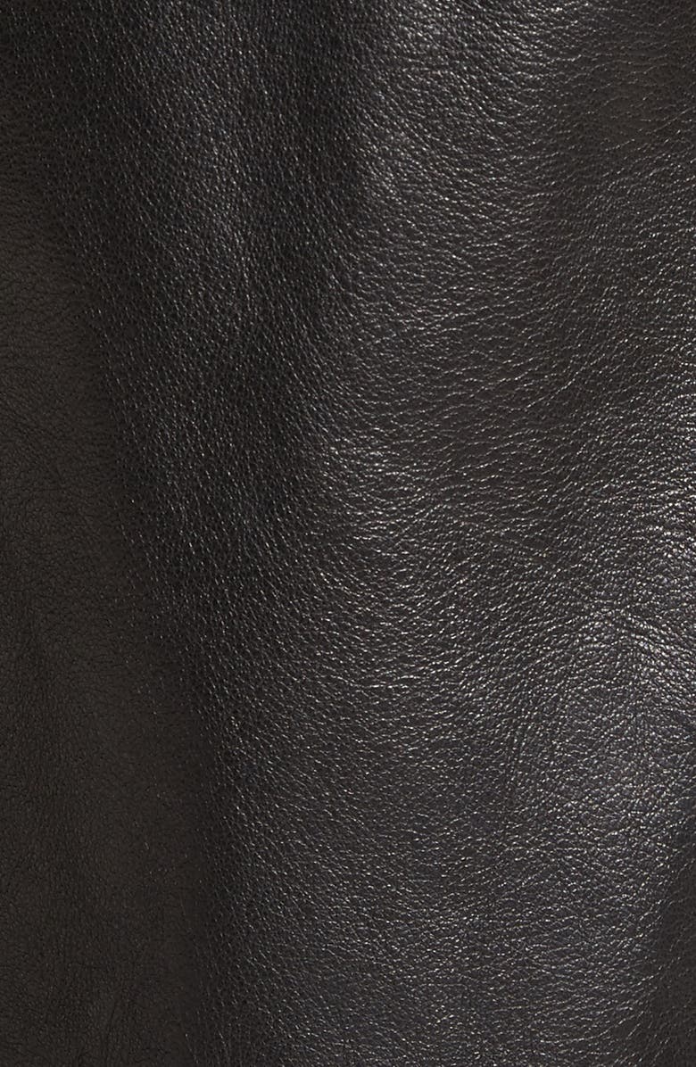 3.1 Phillip Lim Leather Utility Skirt, Alternate, color,