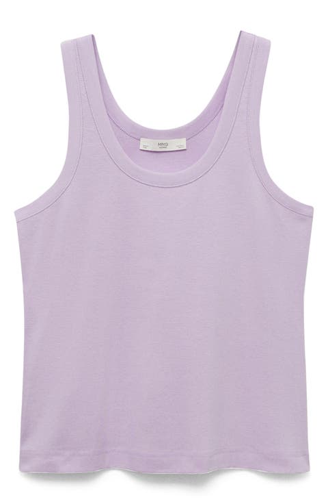 Scoop Neck Cotton Tank