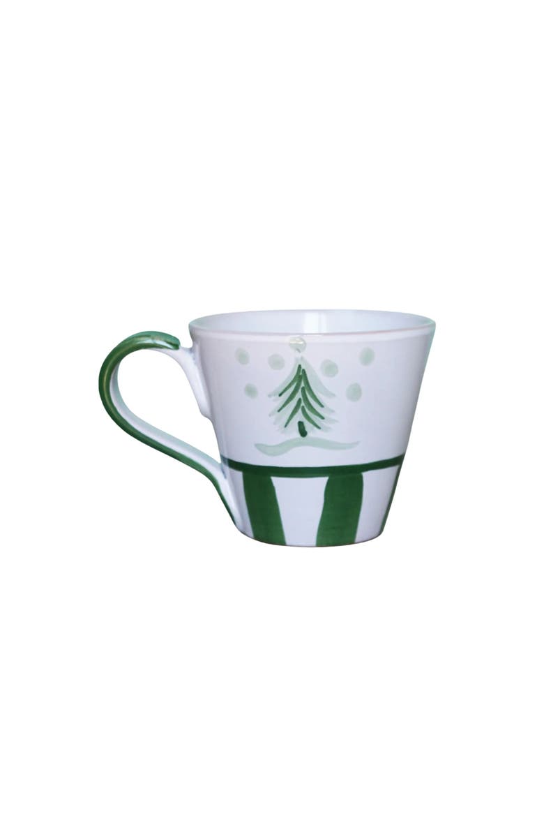 LA GABBIANELLA Allegro, Green - Mug, Main, color, White