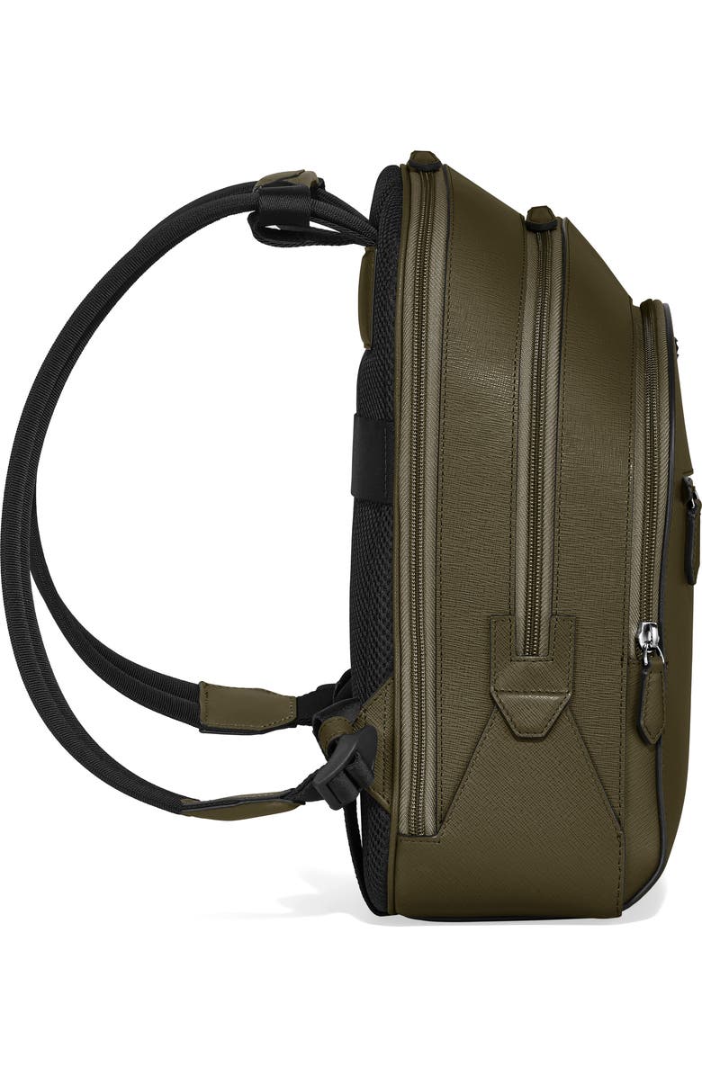 Montblanc Sartorial Leather Backpack, Alternate, color,