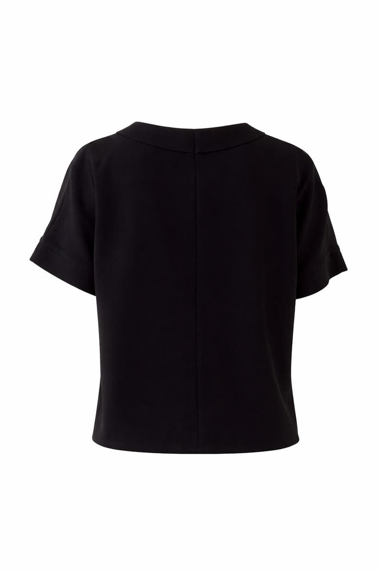 Alberic Satin Blouse, Alternate, color, BLACK