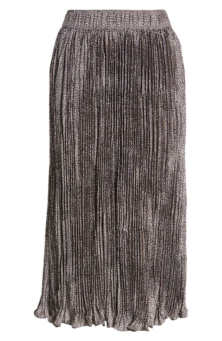 Nordstrom Crinkle Texture Midi Skirt, Alternate, color,