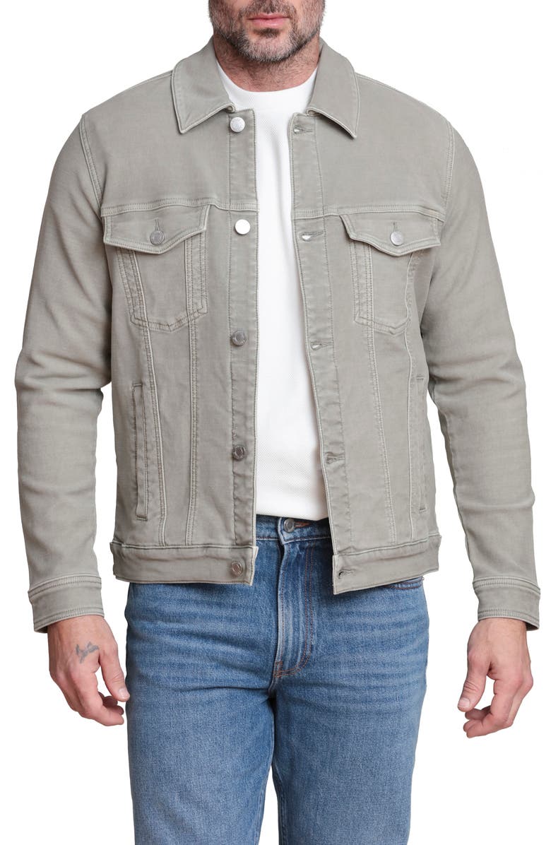 Bagatelle Trucker Jacket, Alternate, color, Sage
