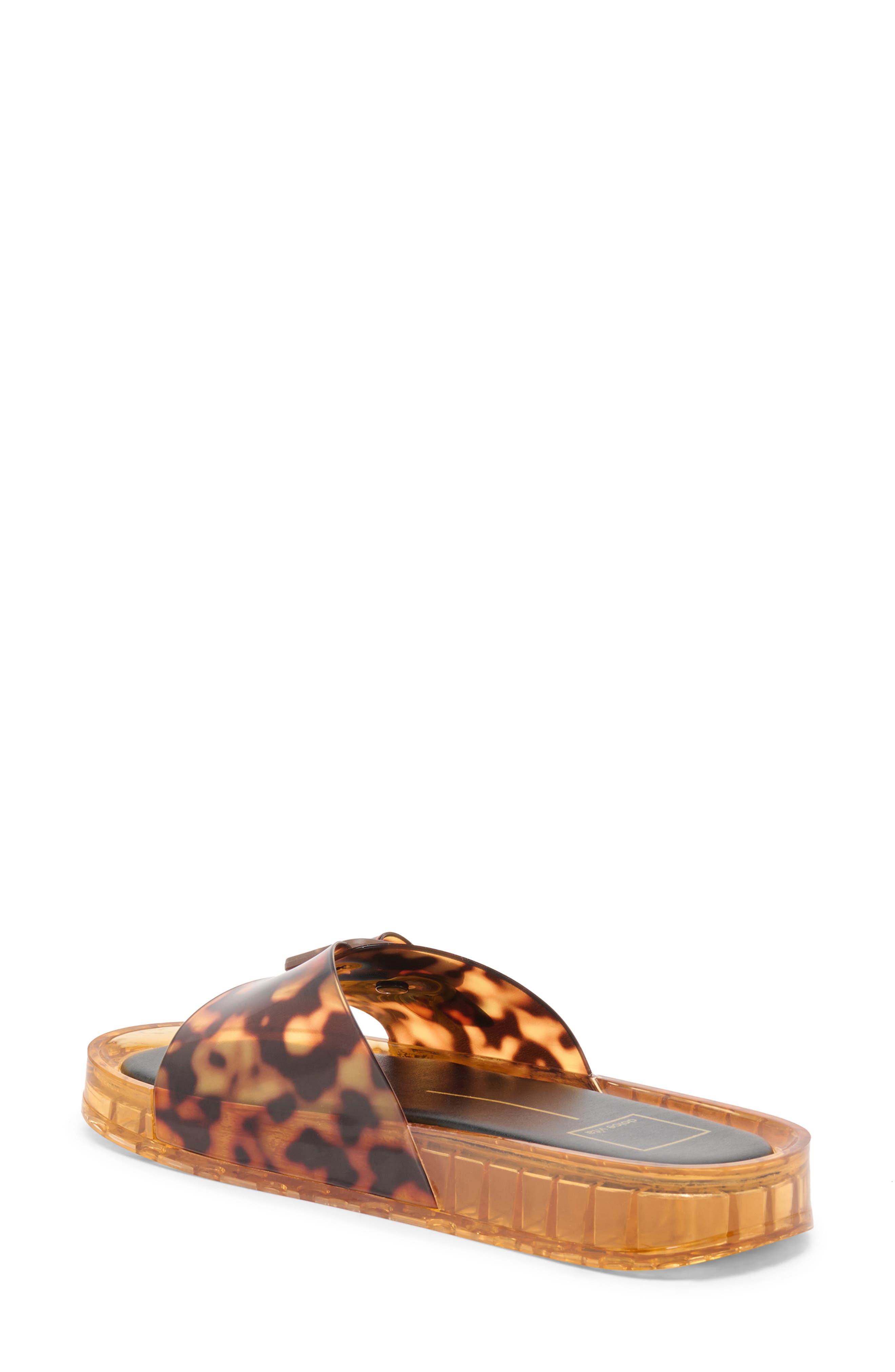 Jaylee Slide Sandal, Alternate, color, TORTOISE VINYL
