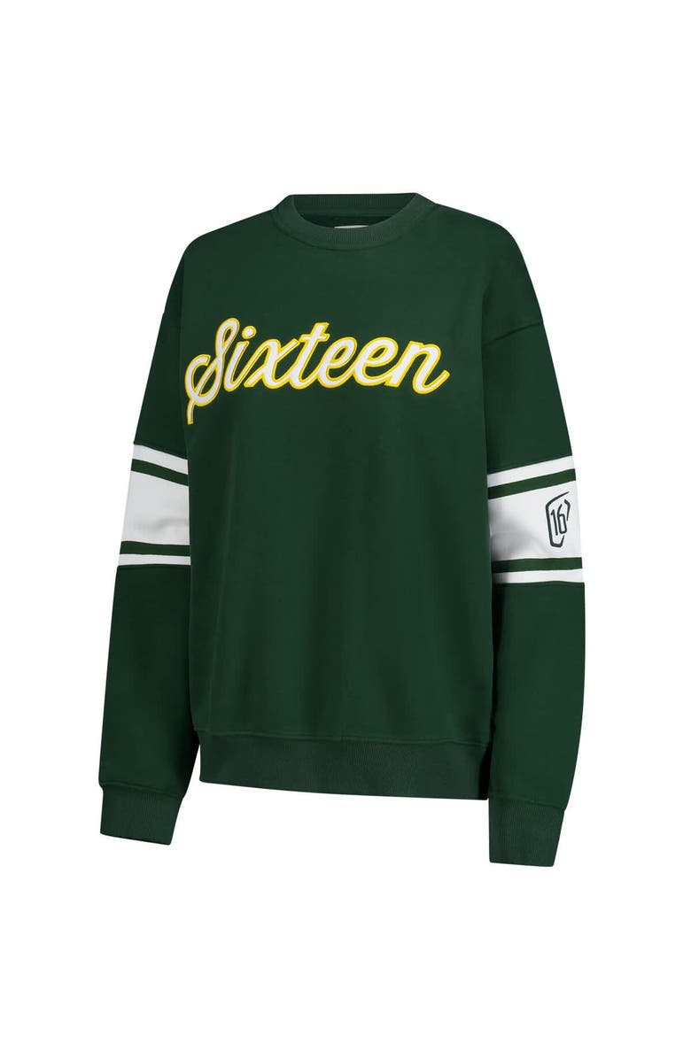 BARSTOOL GOLF Women's Barstool Golf Green WM Phoenix Open Oversized Sweatshirt, Alternate, color, Green