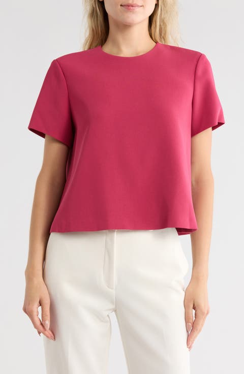 Short Sleeve A-Line Top