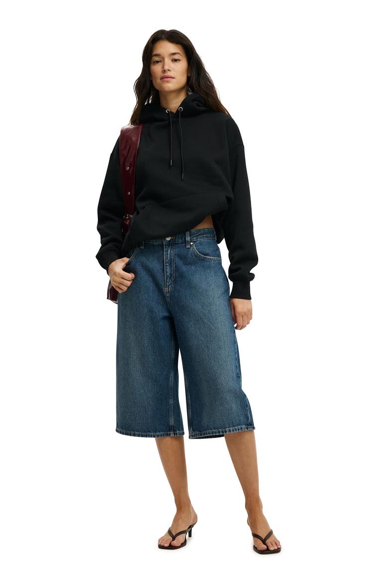 Women's Premium Oversized Hoodie, Alternate, color, Black