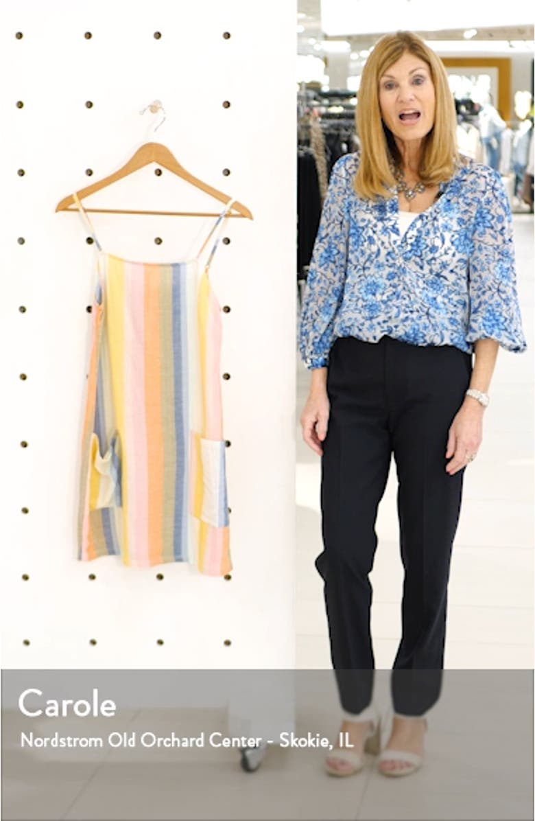 Straight Round Stripe Sundress, sales video thumbnail