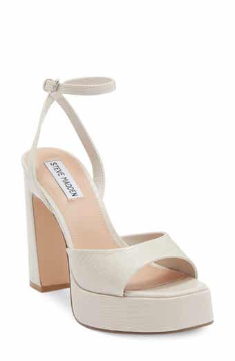 【Steve Madden】Corah ラテット プラットフォーム サンダル Steve Madden Corah Latticed Platform Sandal (Women