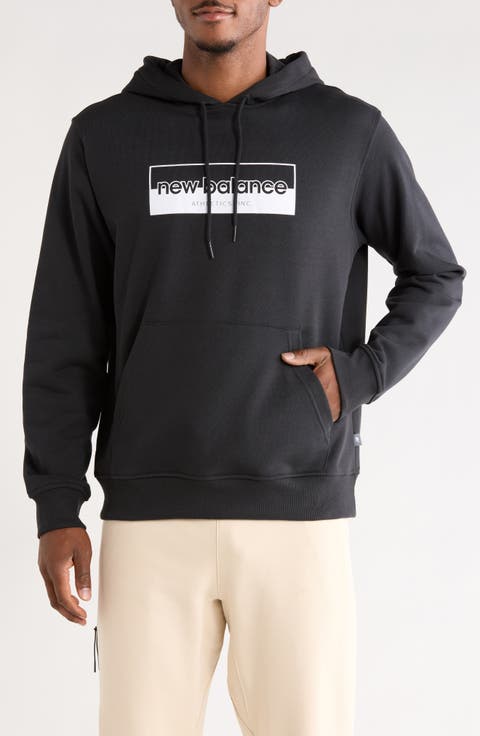 Rectangular Logo Graphic Hoodie