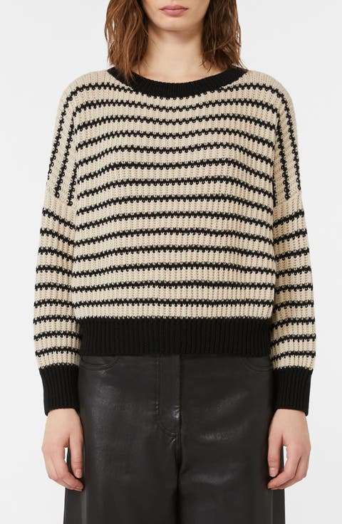 Ezor Crop Wool Sweater