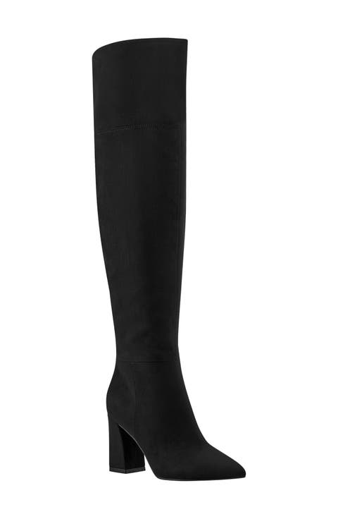 Over the Knee Pointed Toe Boot (Women)