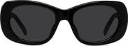 Givenchy 53mm Geometric Sunglasses