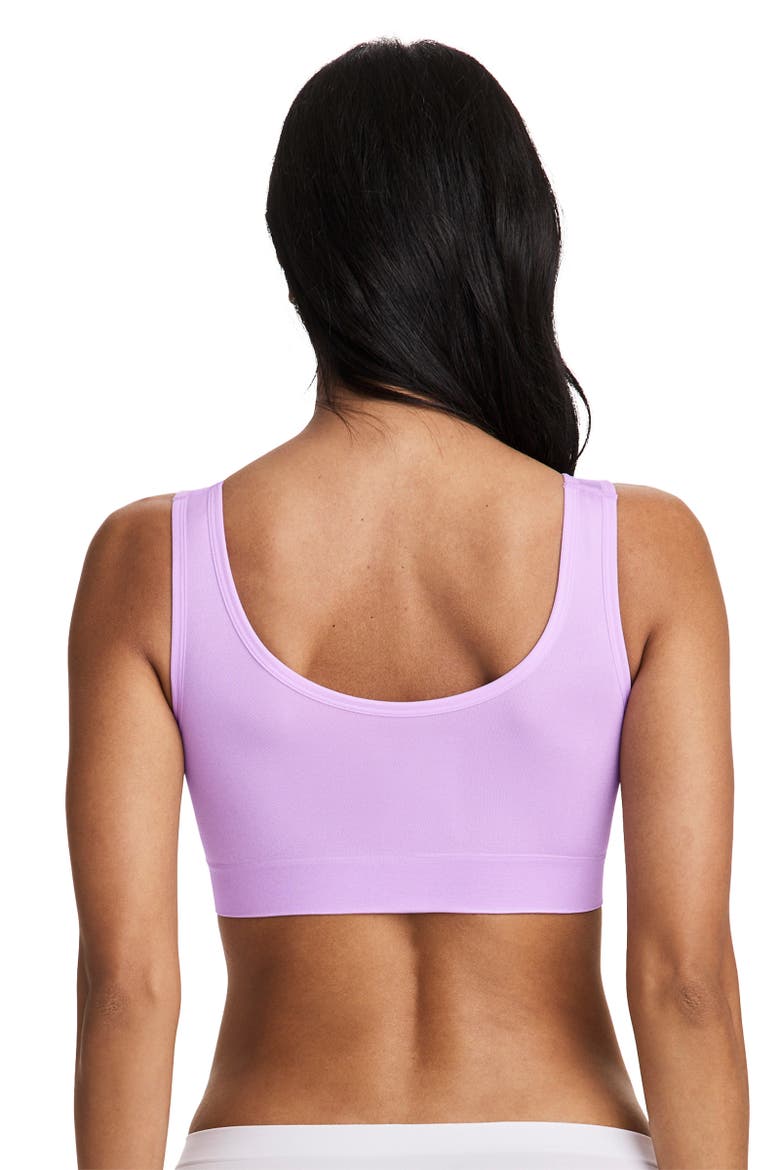 Women's Seamfree Back Smoothing Bralette, Alternate, color, Lavender