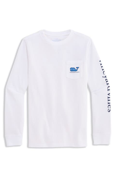 Kids' Hanukkah Whale Graphic Long Sleeve T-Shirt