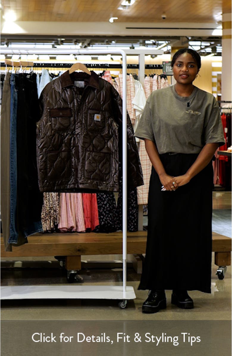 Oscar Quilted Chore Liner Coat, sales video thumbnail