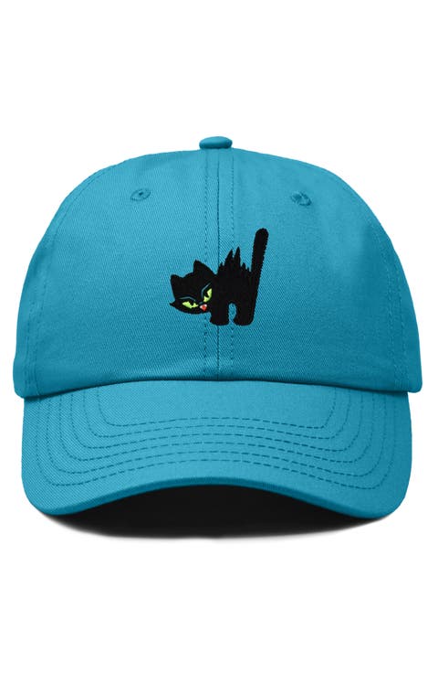 Blink Black Cat Dad Cap