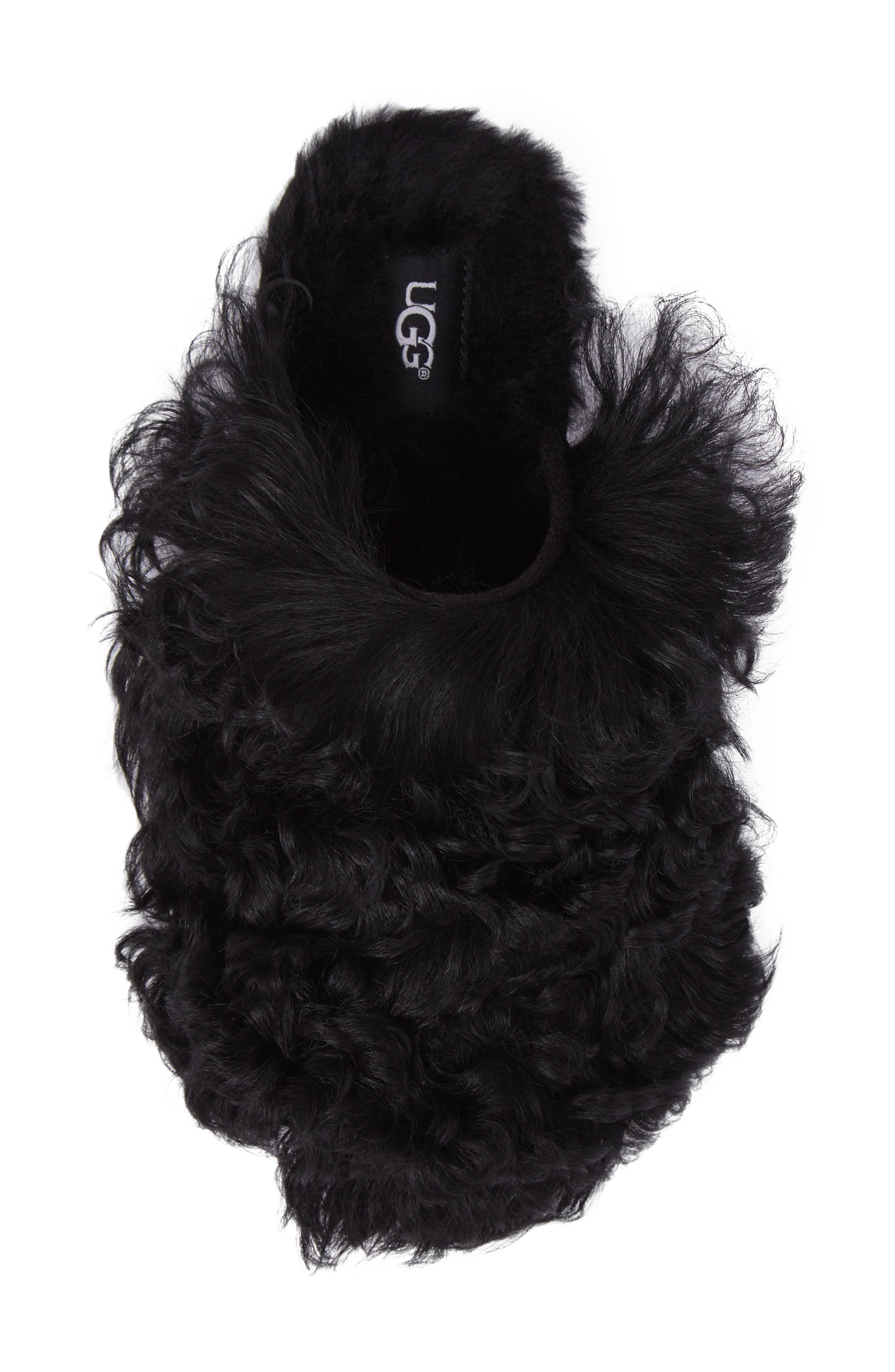 UGG<sup>®</sup> Fluff Momma Genuine Shearling Slipper, Alternate, color, 