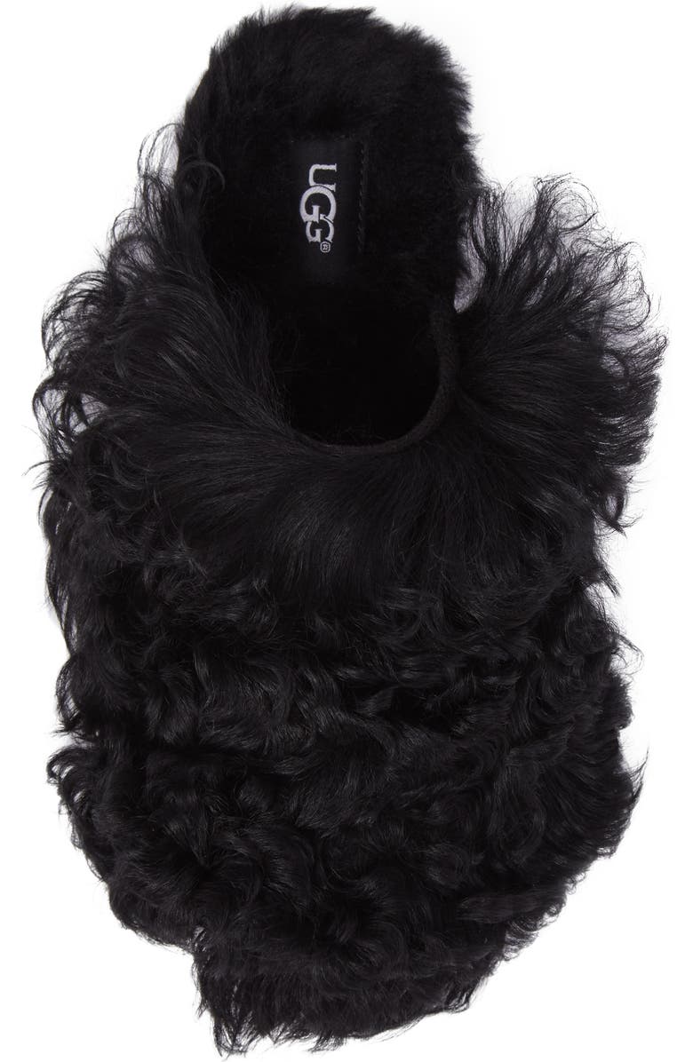 UGG<sup>®</sup> Fluff Momma Genuine Shearling Slipper, Alternate, color,