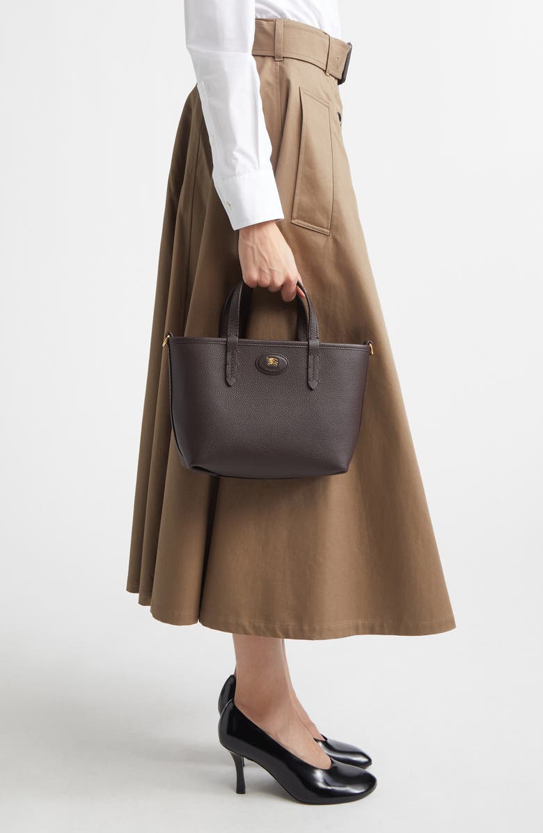 Burberry Medium Reversible Tote, Alternate, color, Peat/ Sand