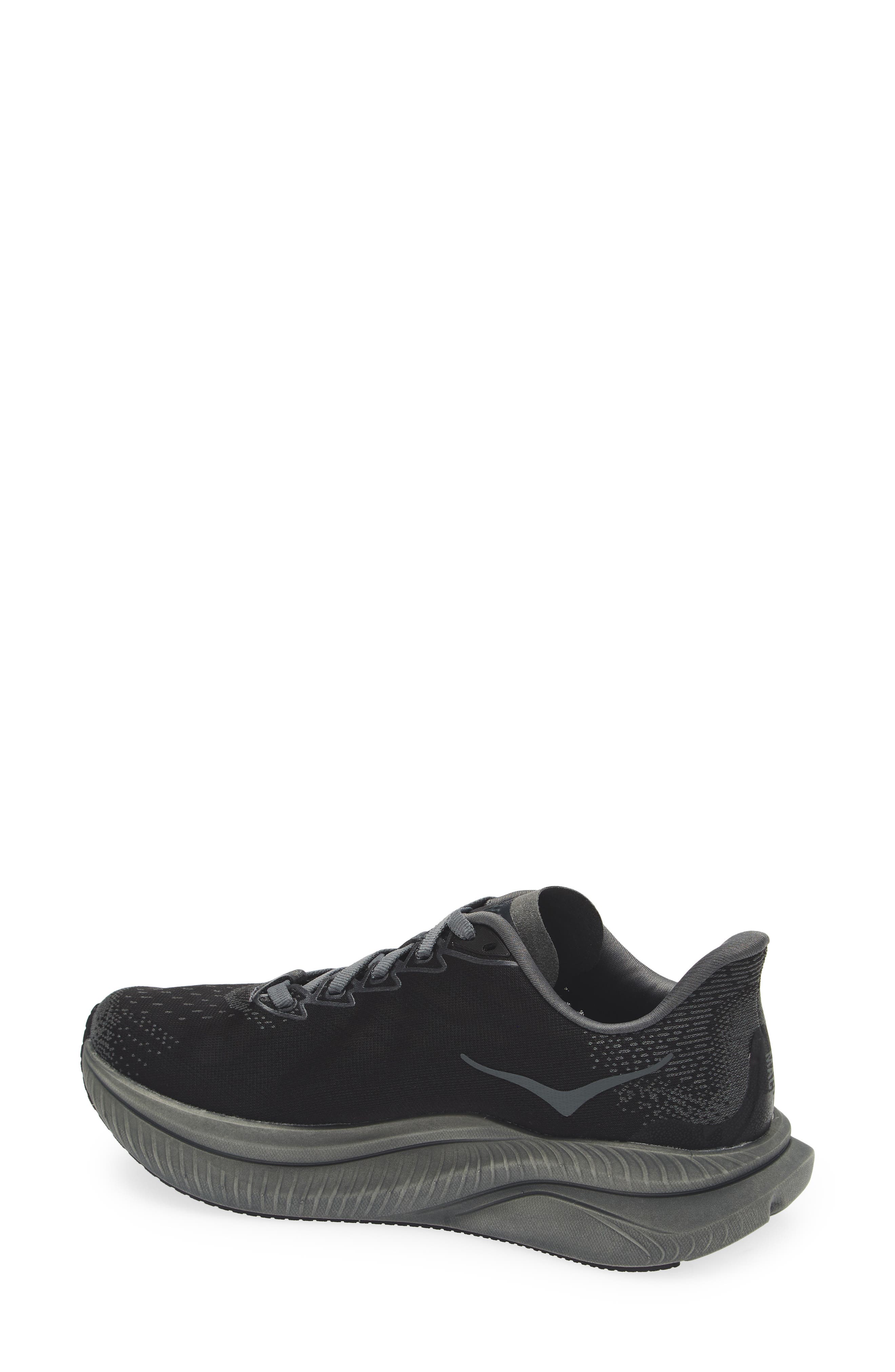 HOKA Mach 6 Running Shoe, Alternate, color, Black / Black