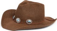 Steve Madden H-Bailey Bolo Trim Western Hat