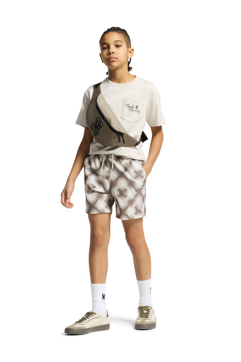Kids' Paros Swim Trunks, Alternate, color, NATURAL LINEN