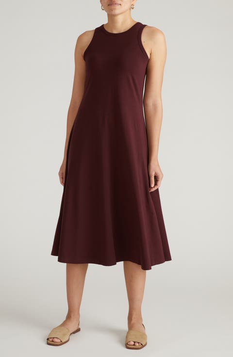 Sardinia Cotton Tank Dress (Plus)