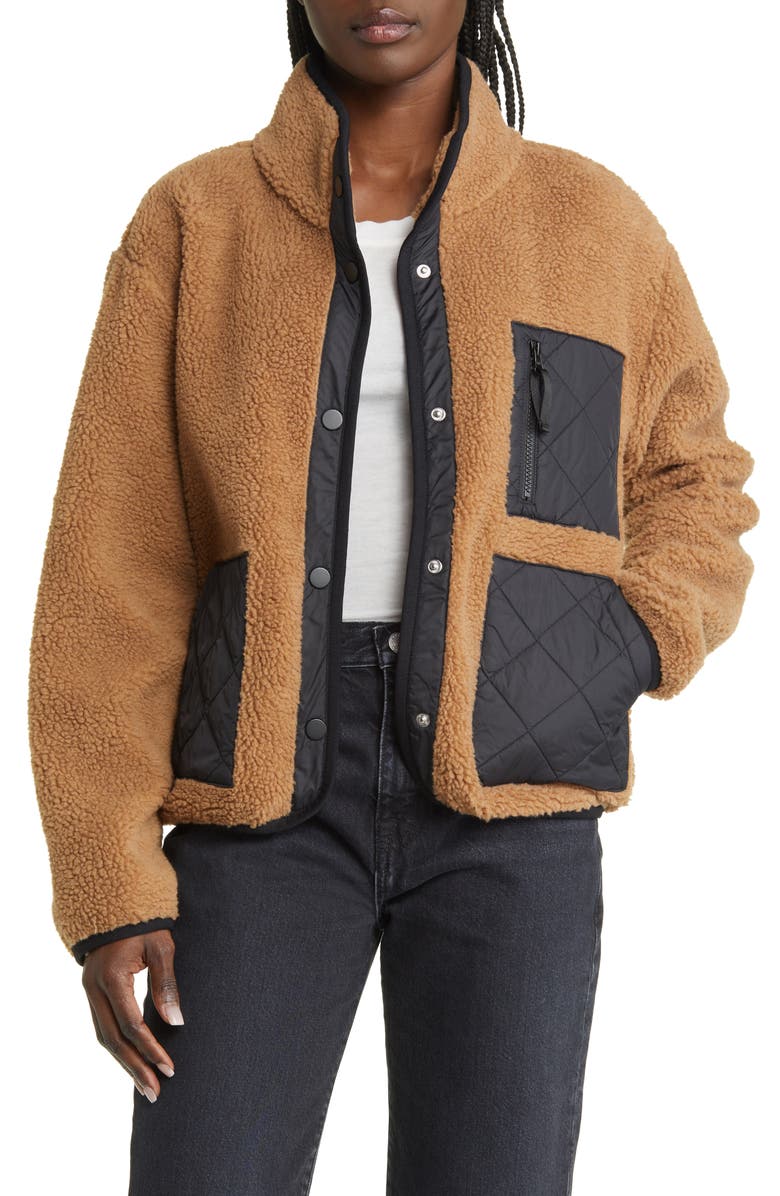 Rails Lorna High Pile Fleece Jacket, Main, color, 