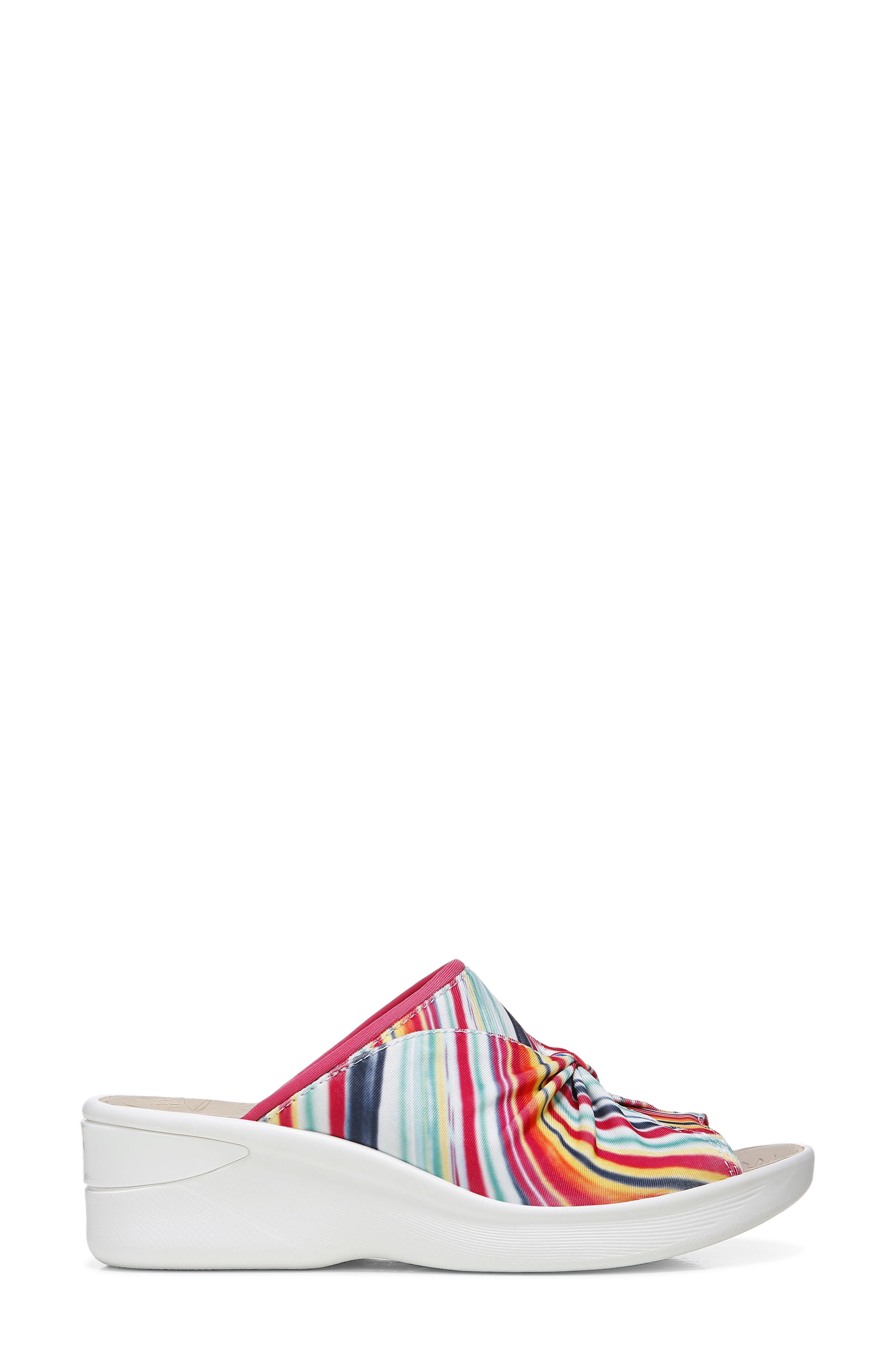 BZees Sunburst Wedge Sandal, Alternate, color, 