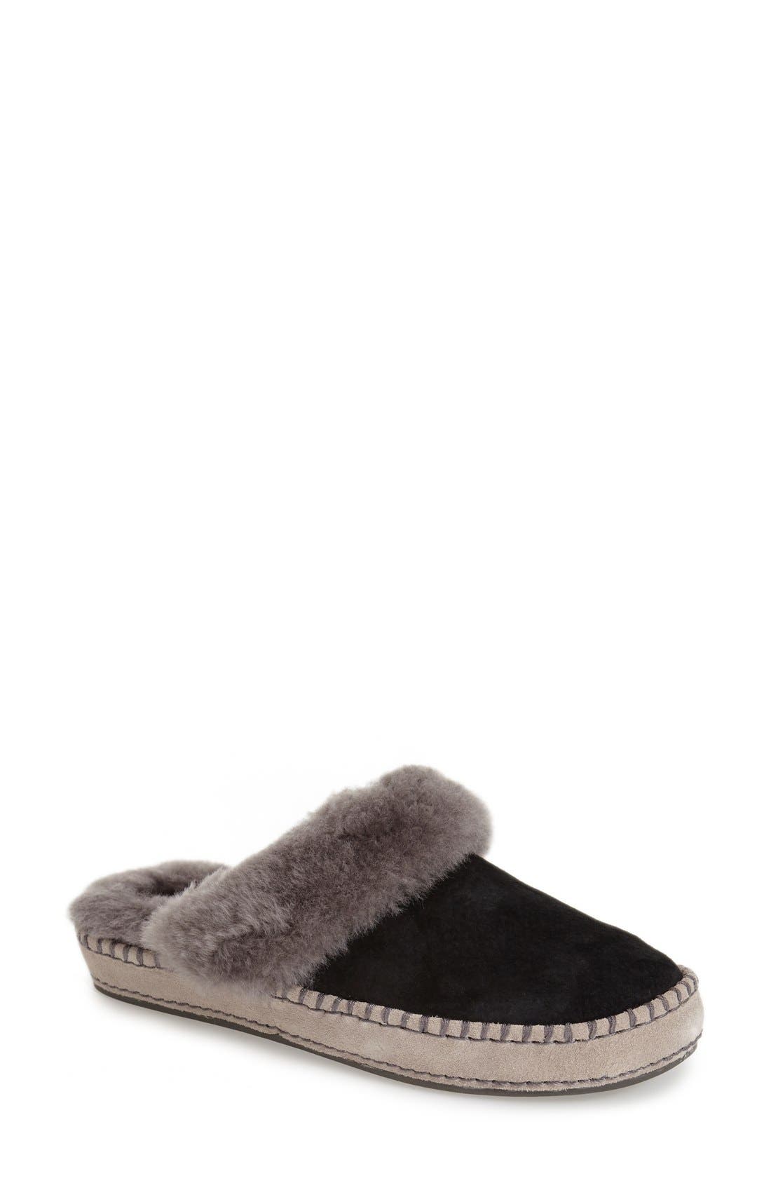 Aira Slipper, Main, color, BLACK