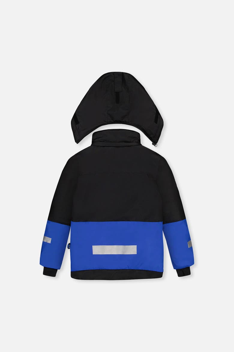 Teknik Fleece Lined Jacket & Reinforced Pants Two Piece Snowsuit, Alternate, color, Royal Blue and Red