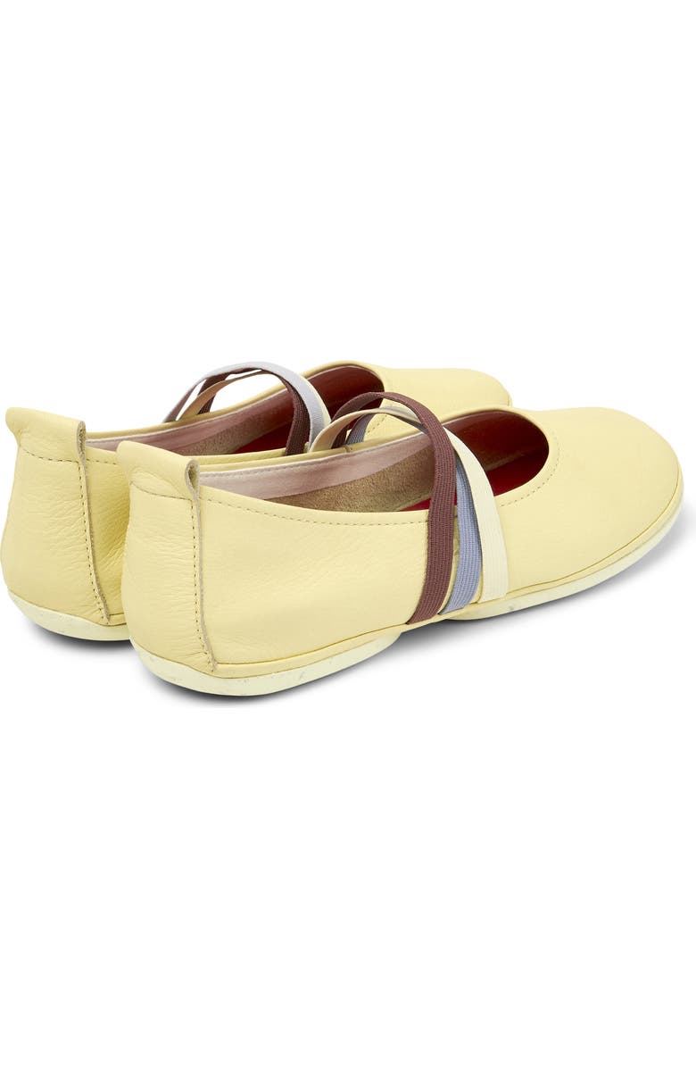 Camper Right Nina Twins Mismatch Ballerina Flat, Alternate, color, Light Pastel Yellow